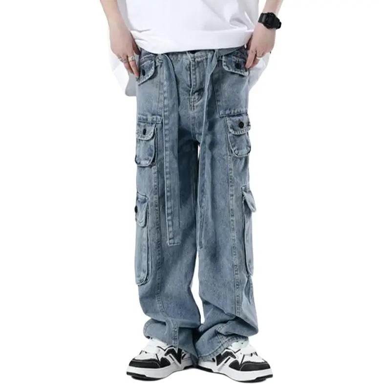 NHZN Jeans Unisex Blue-3
