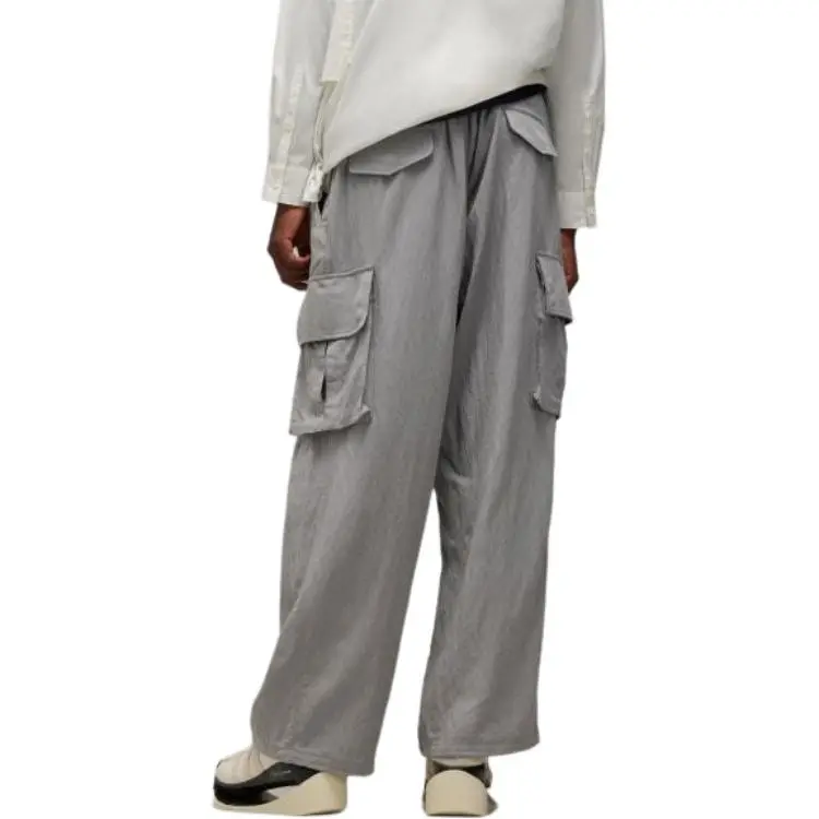 Y 3 Free Shipping With AdiClub Y 3 Washed Twill Cargo Pants-4