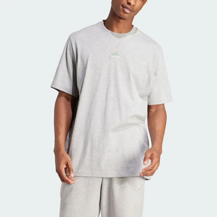 Adidas All Szn T Shirt Men's Medium Heather Gray-1