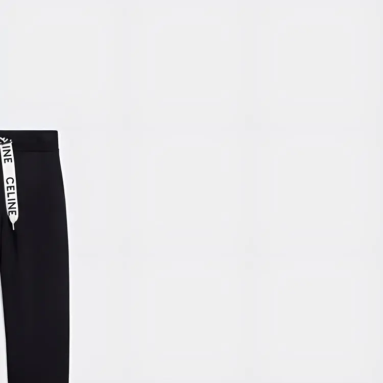 CELINE Athletic Trousers Men's Black-3