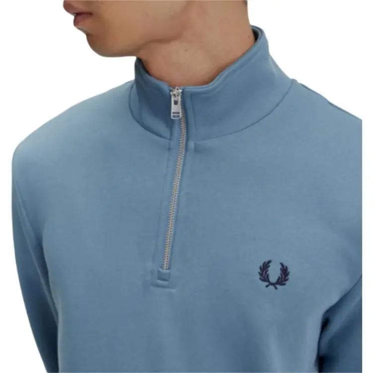 FRED PERRY Sweatshirt Men's Gray Blue-4