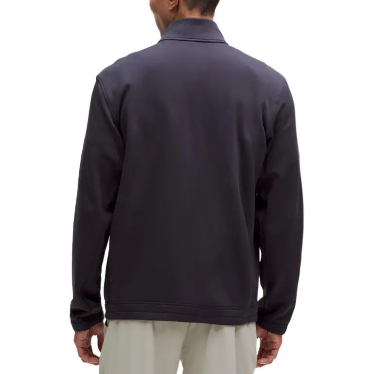Lululemon Zeroed In Track Jacket Fleece Jackets Coats Men's Black-11