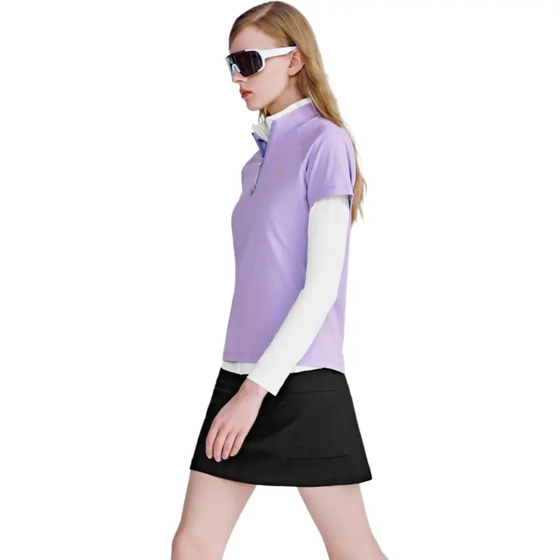 Biyin Leufen Cool Sunscreen Series T Shirt Women's-11
