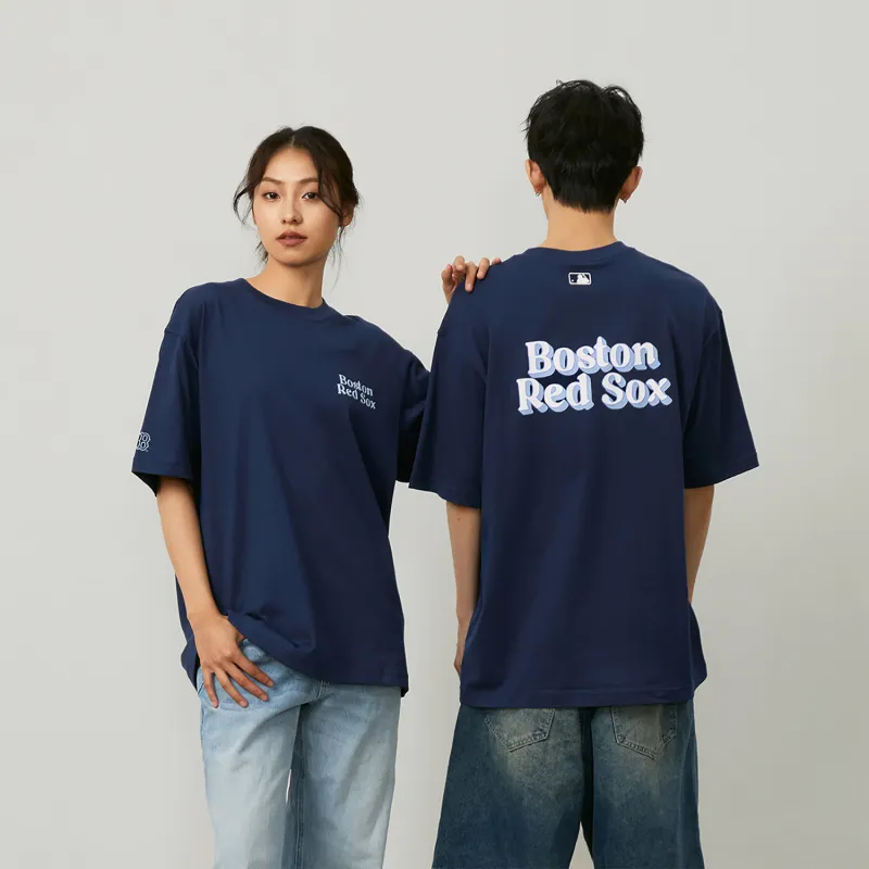 MLB SS24 T Shirt Unisex Navy Blue-4
