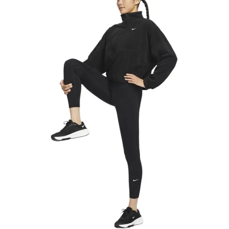 Nike Therma-FIT Sweatshirt Women's Black/White-4