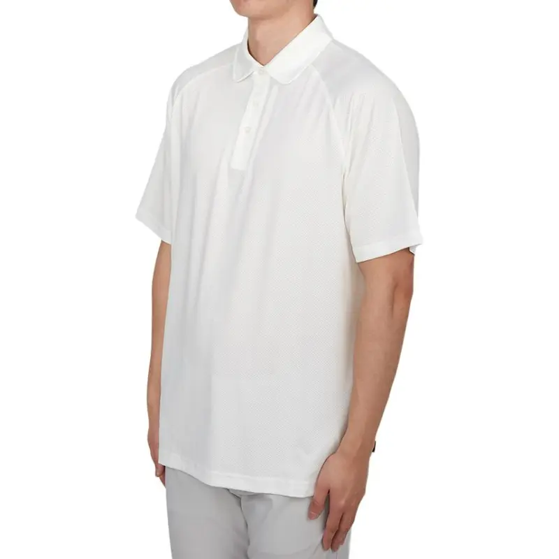 Malbon Golf Polo Shirt Men's White-2