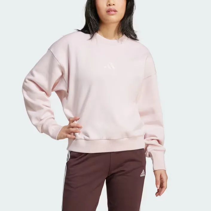 Adidas Free Shipping With AdiClub All Szn Fleece Loose Sweatshirt-1