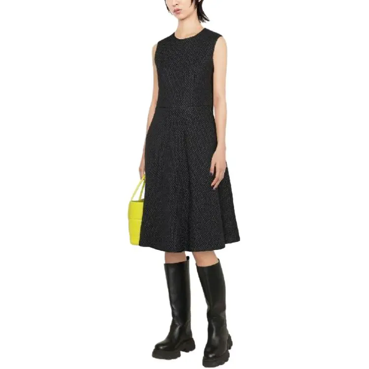 Moncler Round-Neck Sleeveless Dress-2