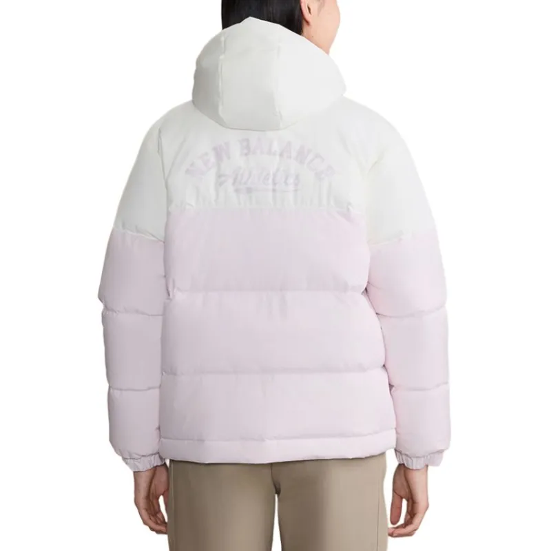 New Balance Puffer Jacket Women's White-3