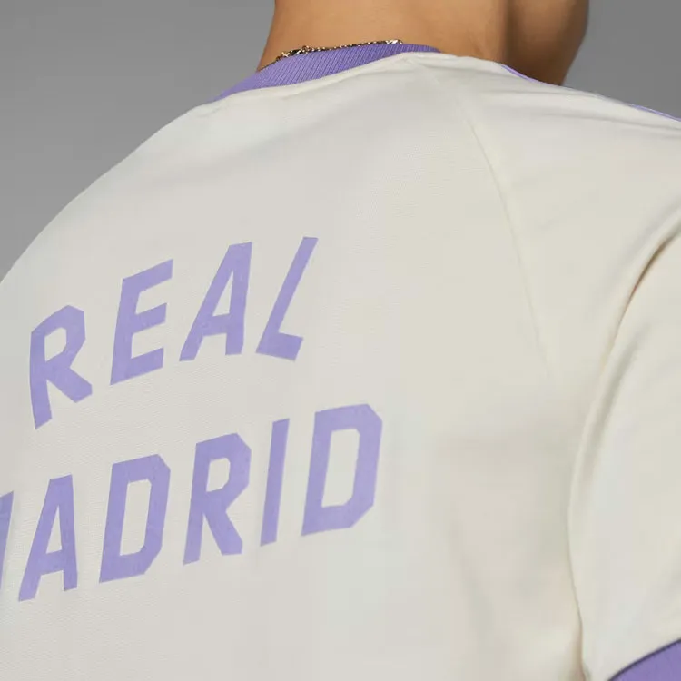 Adidas Originals Free Shipping With AdiClub Real Madrid Adicolor Classics 3 Stripes Tee-5