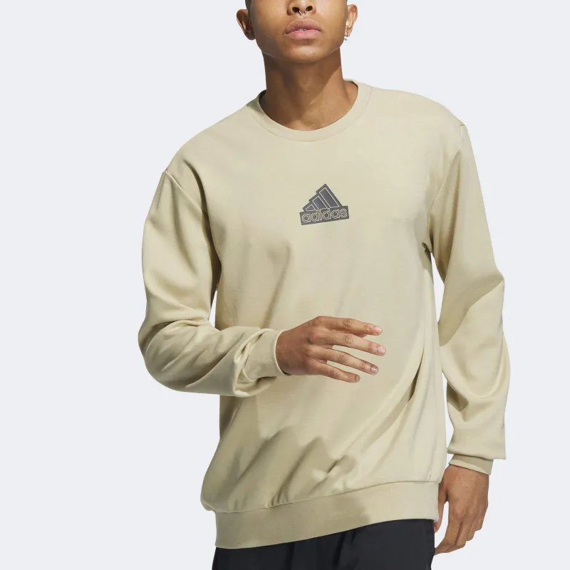 Adidas Sweatshirts Men Khaki-2