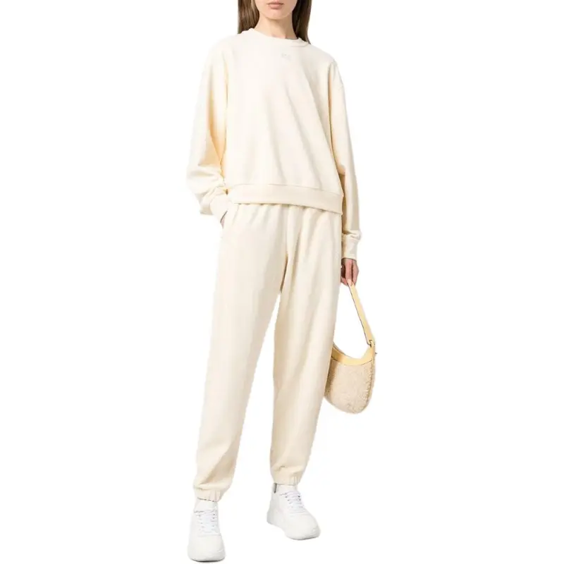 Alexander Wang Velvet Crystal logo Sweatshirt-4