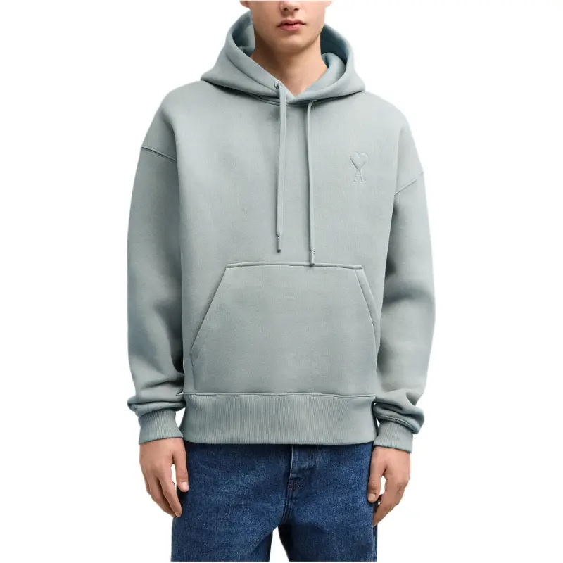AMIPARIS Paris Long Sleeved Drawstring Hoodie-1