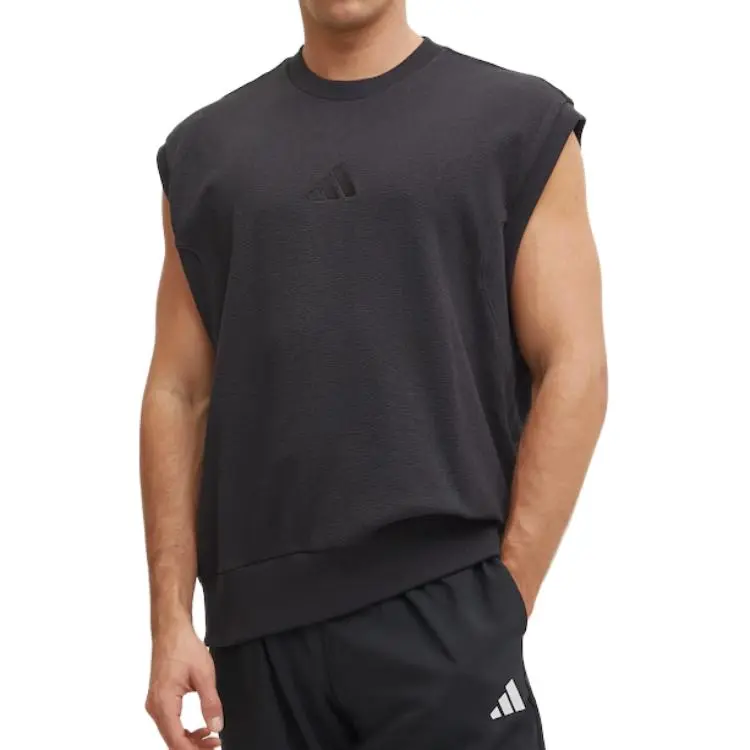 Adidas Free Shipping With AdiClub Elevated All Szn Cloud Jersey Sleeveless Crew Tee-2