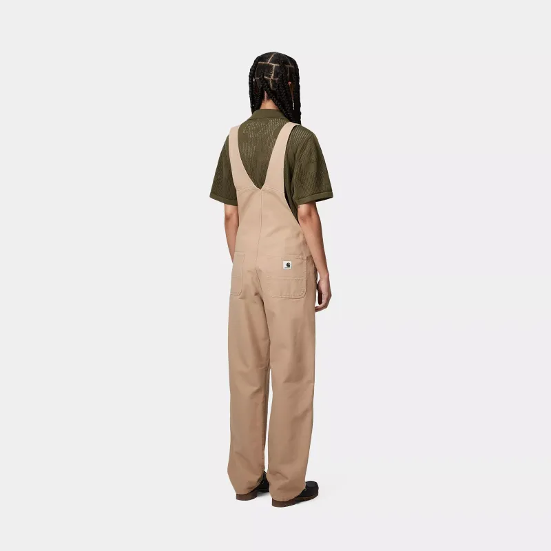 Carhartt WIP FW24 W' Bib Overall Straight Overalls Women's Peanut-2