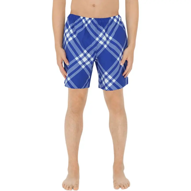 Burberry Check print Swim Shorts-2