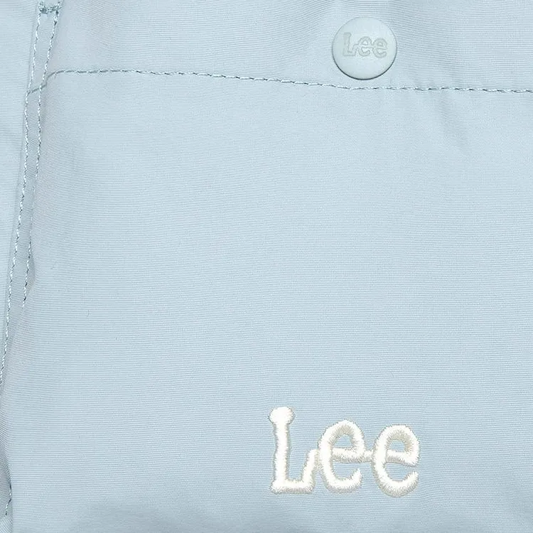 Lee Nylon One Shoulder Handbag Women's Light Blue-6