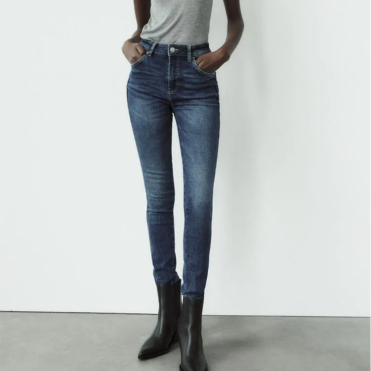 ZARA Jeans Women's Blue-2