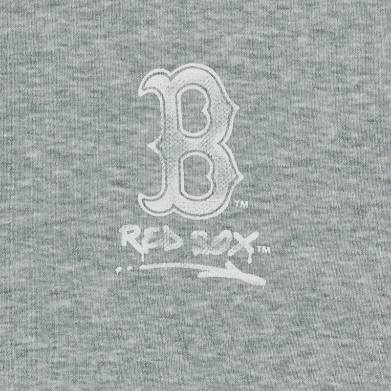 MLB Boston Red Sox RED SOX Sweatshirt Unisex Gray-2