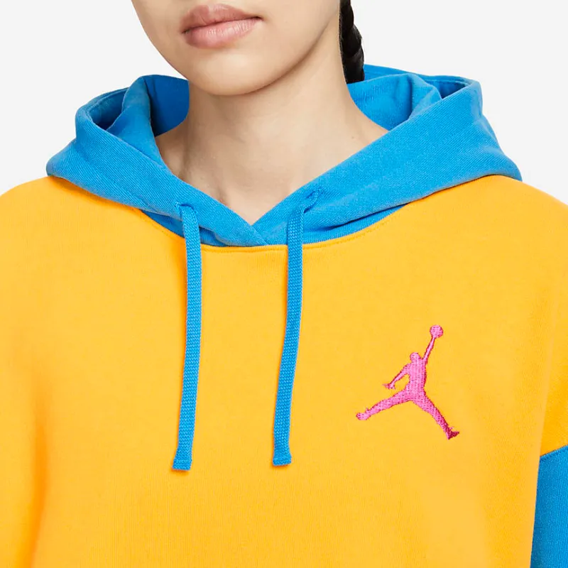 Jordan Flight Sweatshirts Women's Gold-1