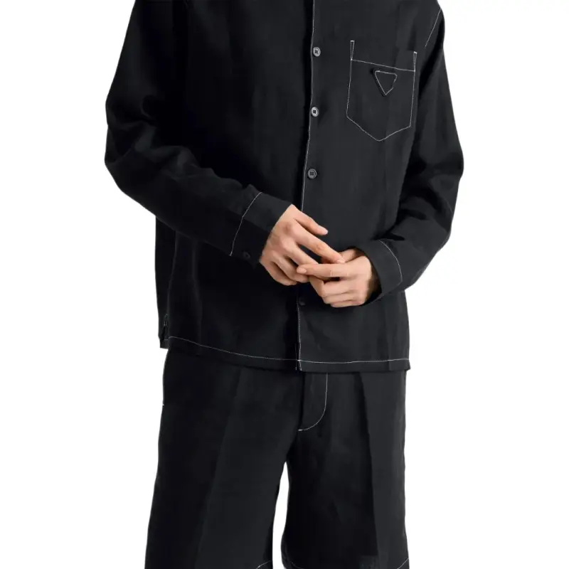 PRADA Linen Shirt-4