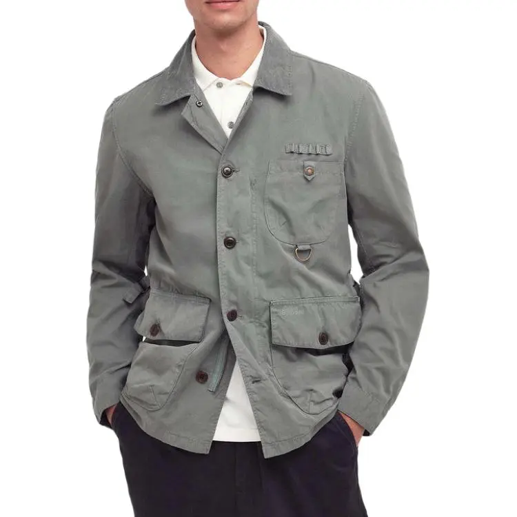BARBOUR Jackets & Coats Men's Gray-4