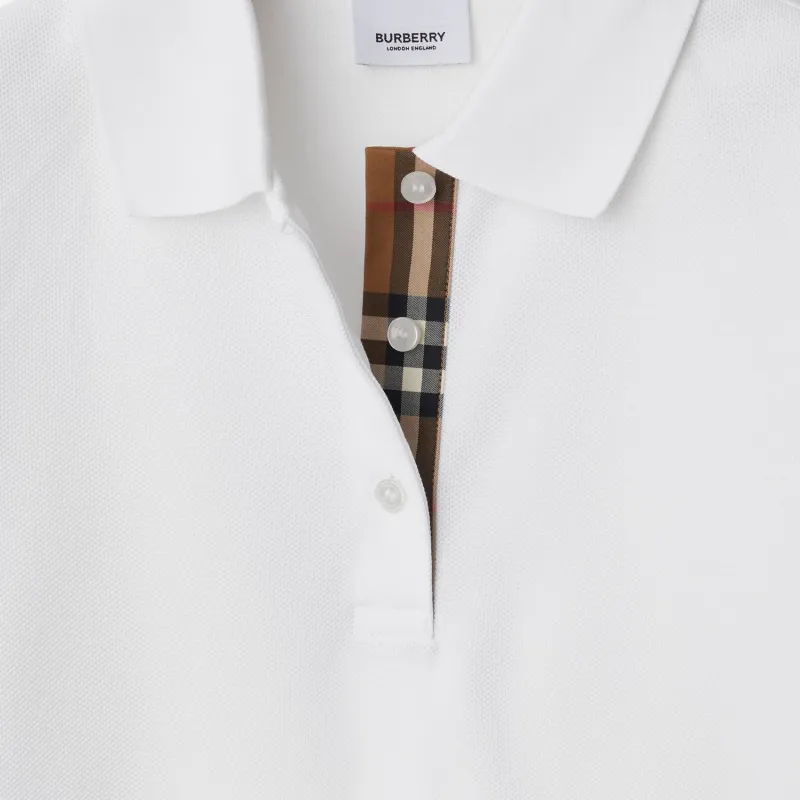 Burberry SS24 Polo Shirt Women's White-3