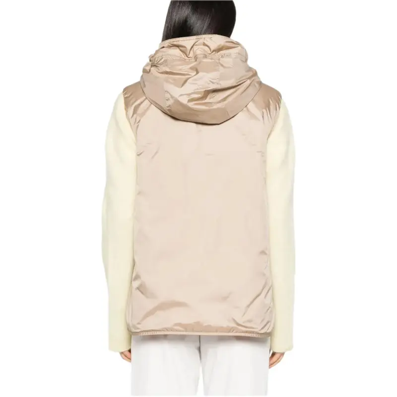 WEEKEND MaxMara Tecla Zip Up Drawstring Gilet-3