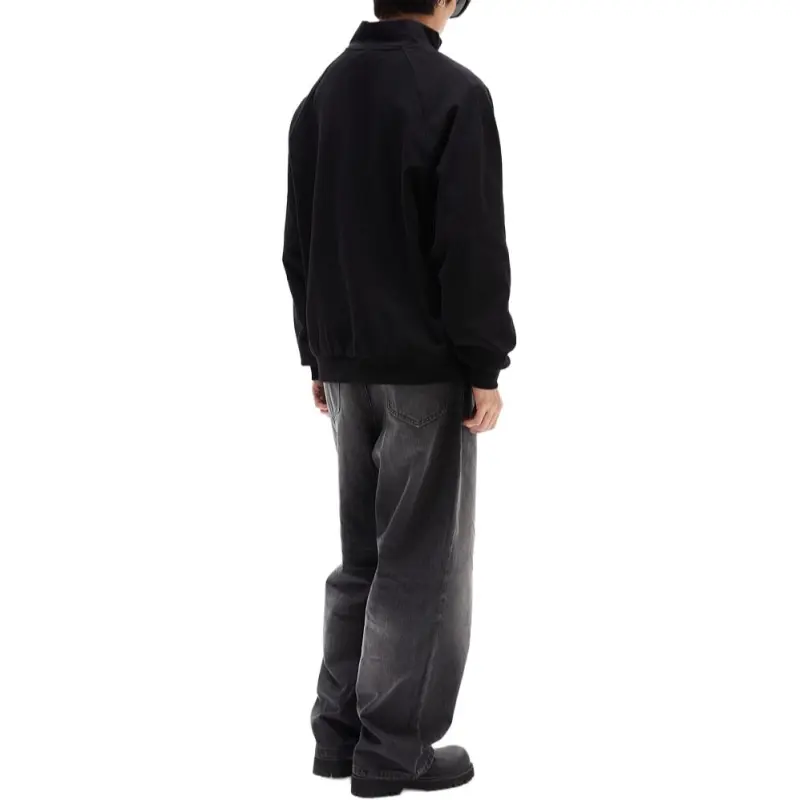 H&M New Year Sweatshirts Men Black-4