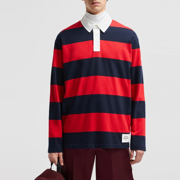 Moncler Long Sleeve Polo-1