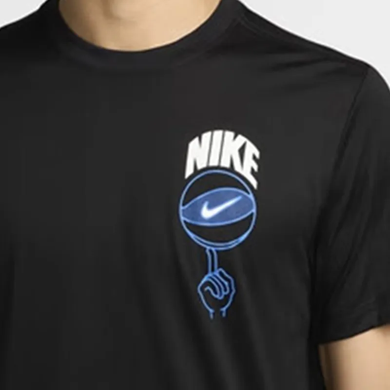 Nike Men's Dri FIT Basketball T Shirt-4