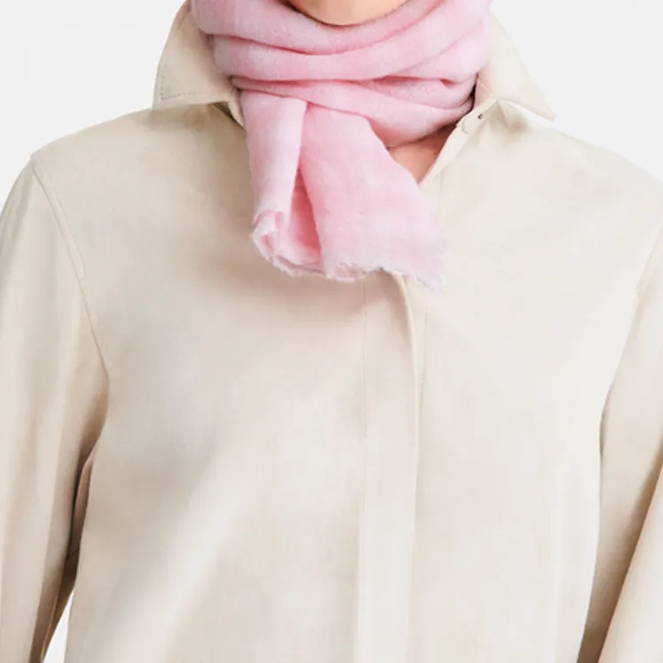 LONGCHAMP Cashmere Shawls Women's Pink-1