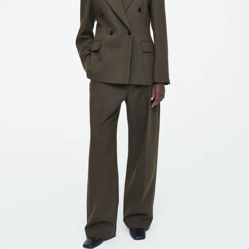 COS Suit Trousers Women's Brown-1
