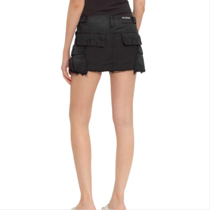 Balenciaga Cargo Mini Skirt-3