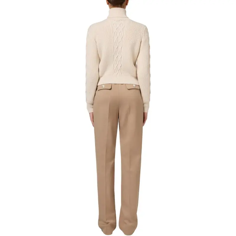 Elisabetta Franchi College Style Turtleneck Jumper-2