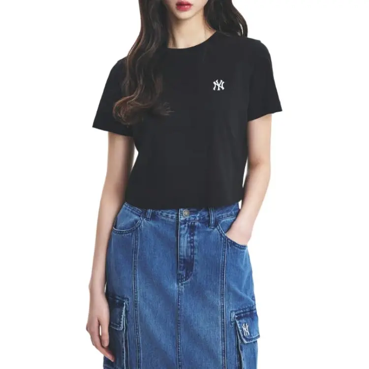 MLB T Shirts Women's Black-3