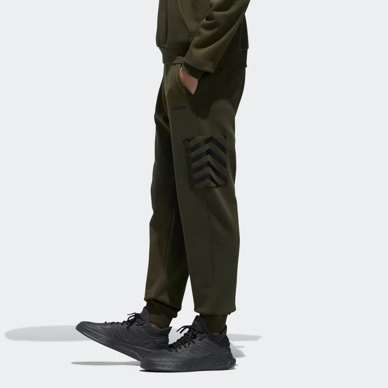 Adidas Neo Sports Pants Men's Army Green-2