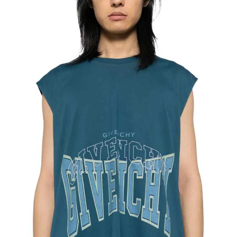 Givenchy Logo Print Vest-3