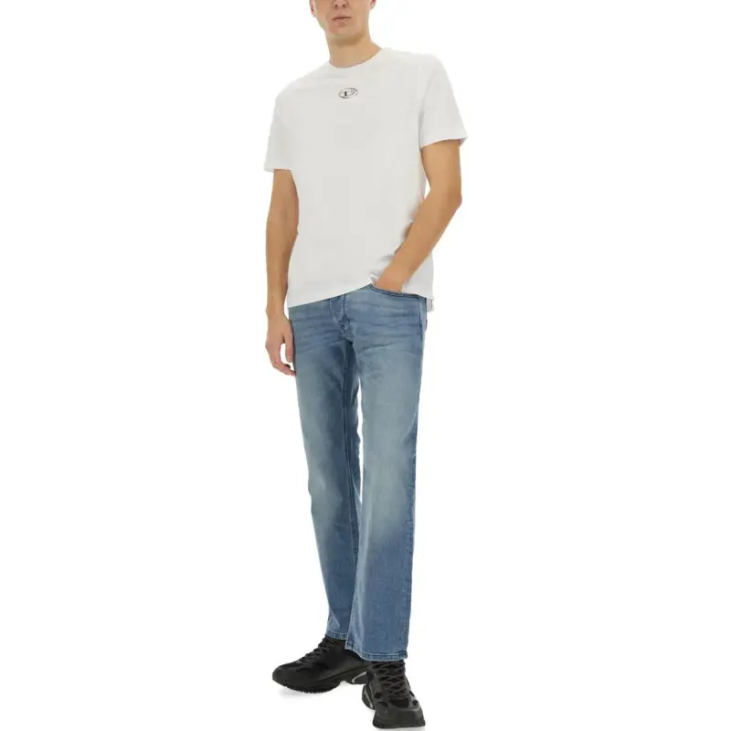 DIESEL Straight Leg Denim Jeans-3