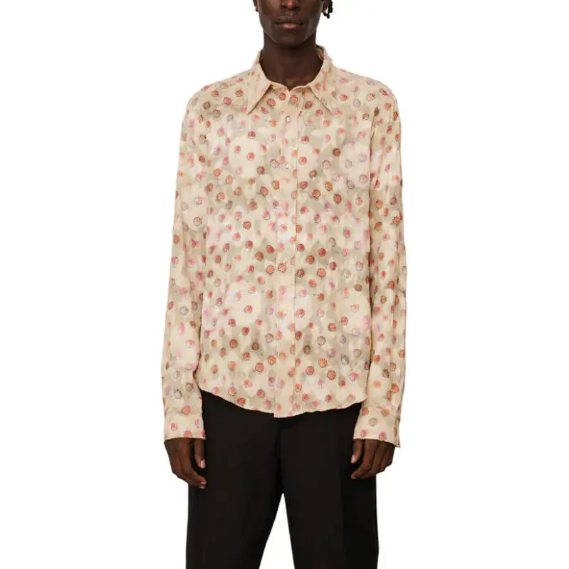 Acne Studios Shirt Men's Nude Pink Red-4