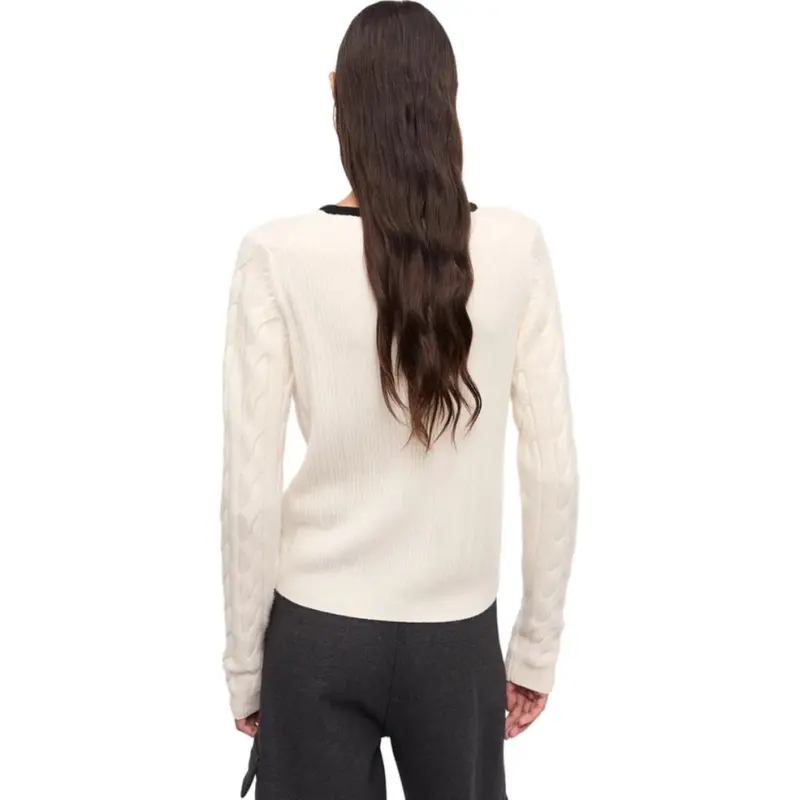 GANNI Lace up Fastening Cardigan-2