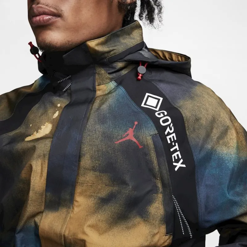 Jordan Waterproof And Windproof Windbreaker Jacket Men's Multicolor-3