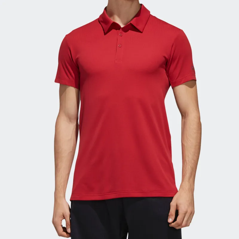 Adidas Polo Shirt Men's Burgundy-1