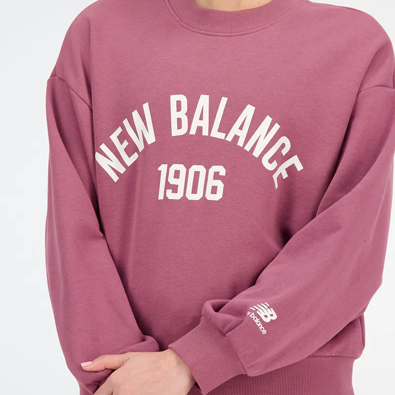New Balance Sweatshirt Women's Red-3
