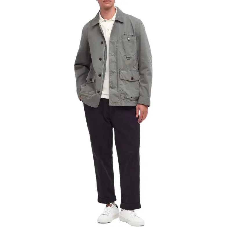 BARBOUR Jackets & Coats Men's Gray-3