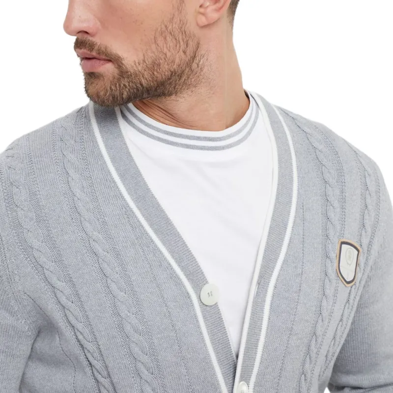 Brunello Cucinelli Logo Patch Knitted Cardigan-6