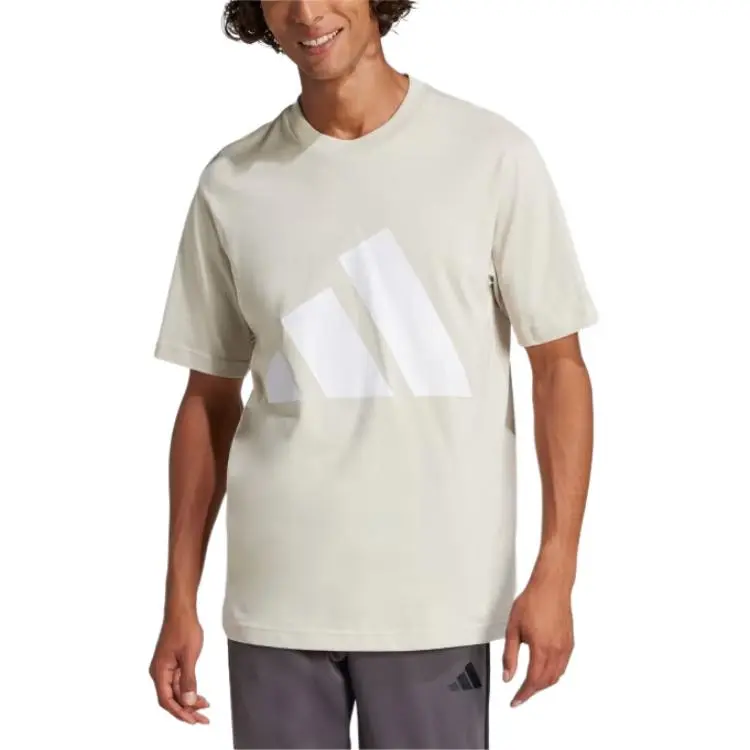 Adidas T-Shirt Men's Oxide Aluminum Color-1