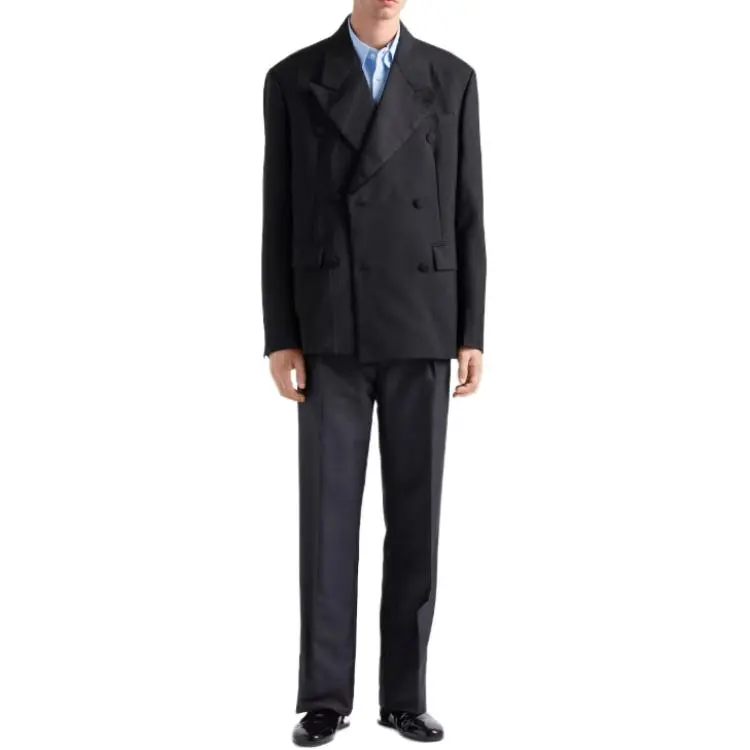PRADA Double Breasted Blazer-1
