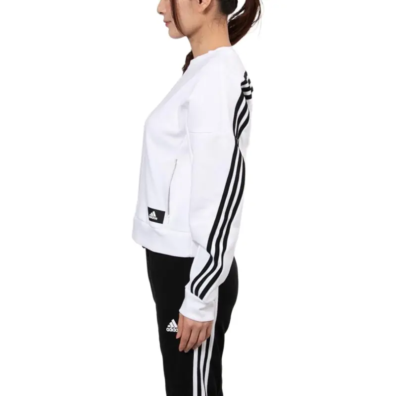 Adidas WBIWRAPPED3st Sweatshirt Women's White-3