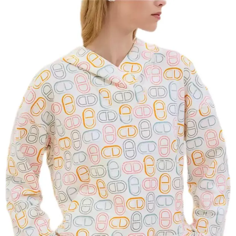HERMES Sweatshirt Women's White-4